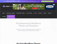 Tablet Screenshot of moozthemes.com